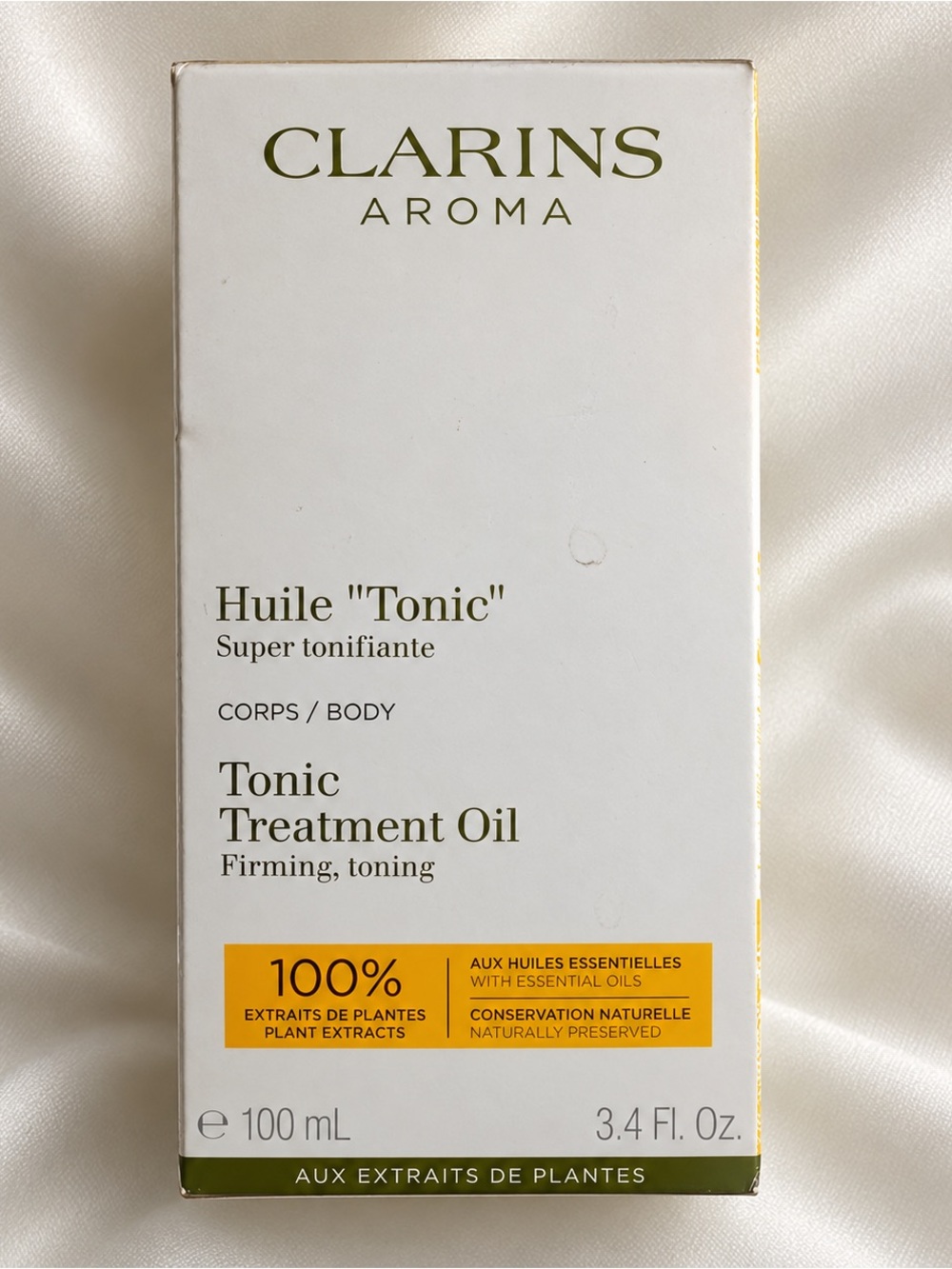 Clarins Tonic Body Treatment Oil Firming & Toning 100mL NEW IN BOX